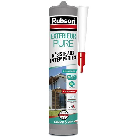 Mastic d'étanchéité Rubson pont de bateaux RUBSON, noir, 280 ml