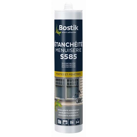 Mastic S585 Étanchéité Menuiserie BOSTIK Blanc - 30615874 - Blanc