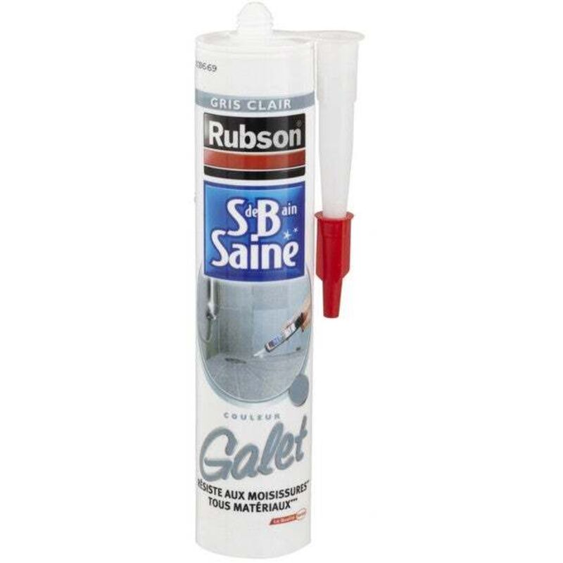 Rubson - Silicone gris clair, 280 ml