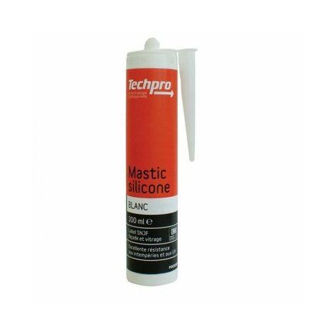 Mastic silicone acétique sanitaire - SOUDASIL SAN - Blanc 280 ml