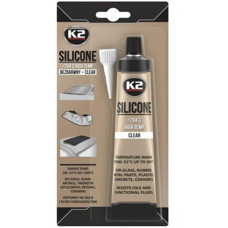 Mastic silicone liquide K2, transparent, 85 g
