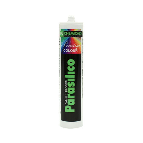 Mastic silicone Parasilico Ral 3000 DL CHEMICALS Prestige Colour - Rouge feu - 0100091T168871