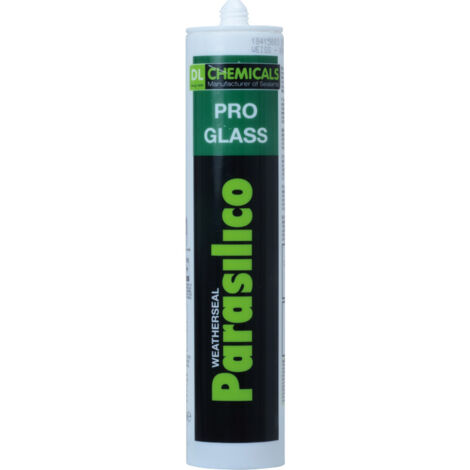 Mastic silicone pro-glass - Modele : Cartouche - Contenance : 300 mL - Couleur : Translucide - DL