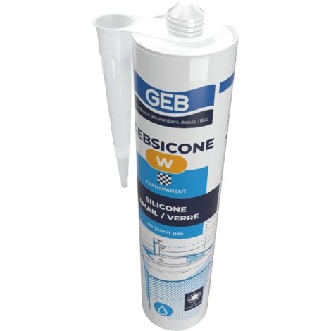 sanitaire GEBSICONE W translucide 310ml - GEB - 893251