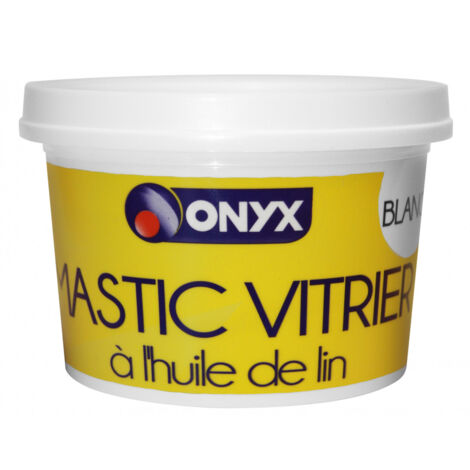 Mastic Spécial Vitrier Pot Blanc 1kg - ONYX
