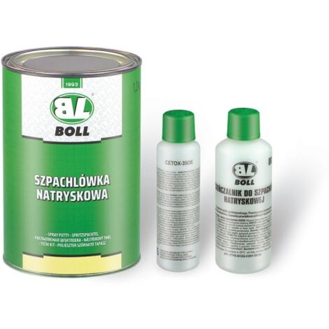 MASTIC SPRAY BOLL 1,15 kg / DURCISSEUR 50 ml / DILUANT 80 ml / COFFRET