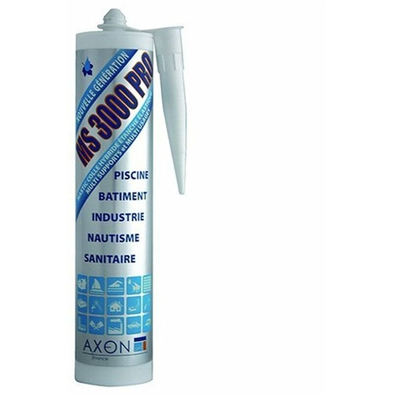 Mastic transparent, réparation des fuites