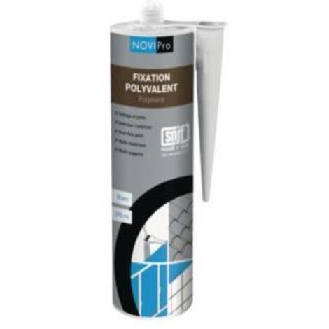 mastic universel - joints & collage - cartouche de 290ml - blanc - deltapro 30601728