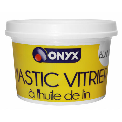 Mastic Vitrier Onyx 1kg Joint D'étanchéité Et Fixation Pour Vitrages - Onyx