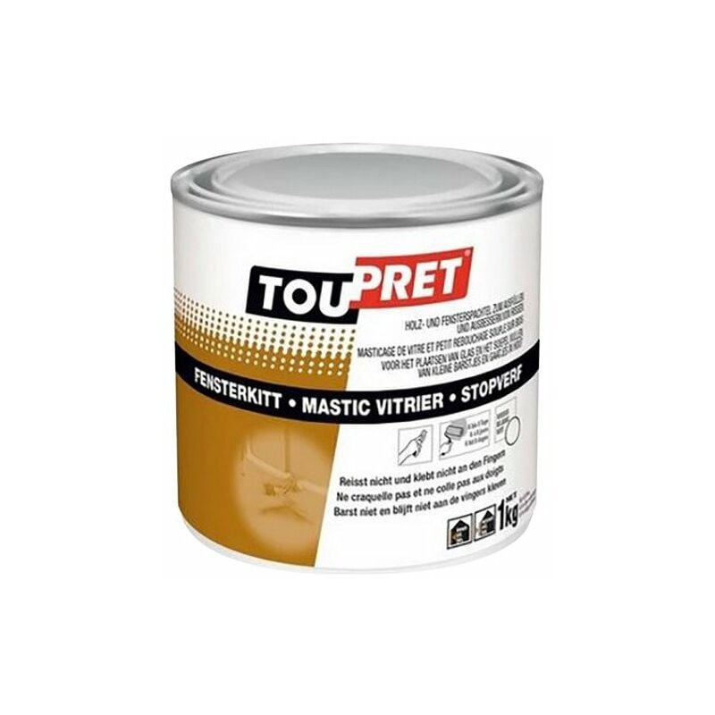 Toupret - Mastic Vitrier 5kg blanc