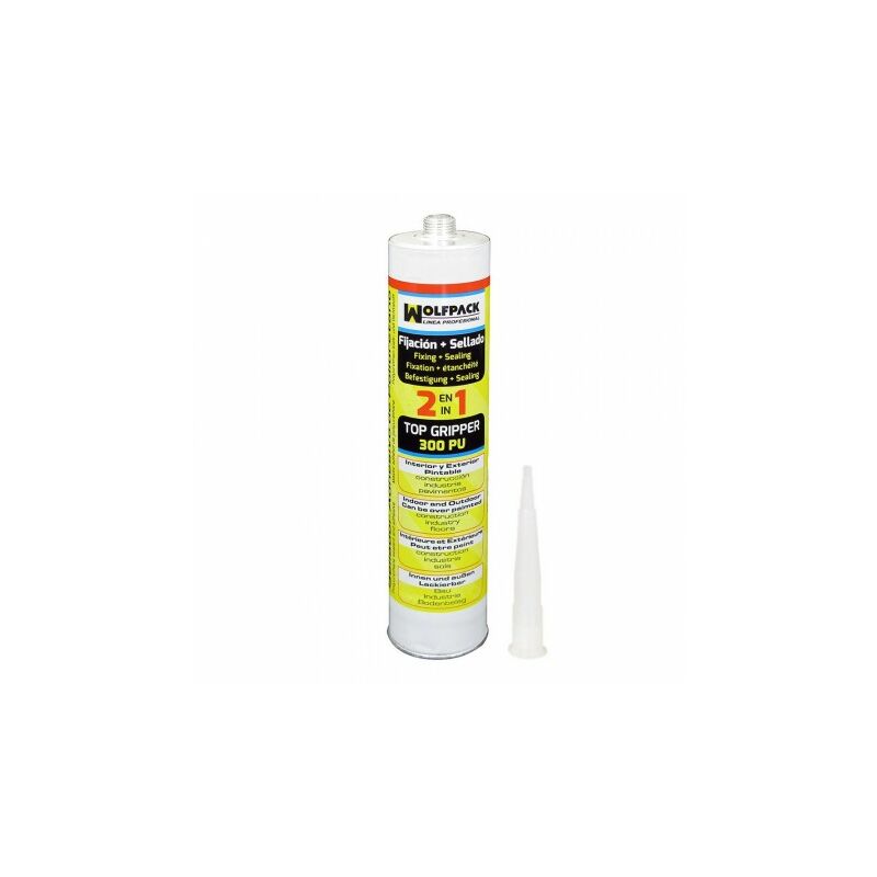 Mastic polyuréthane noir cartouche 300 cm³.