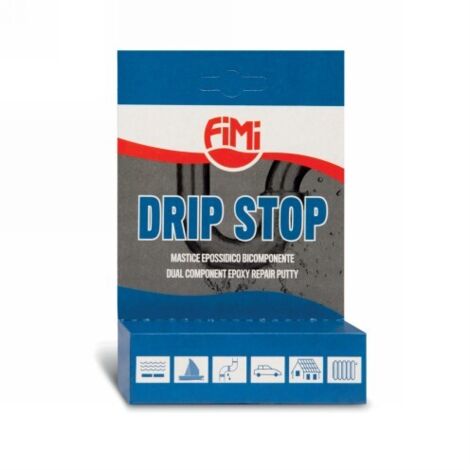 MASTICE EPOSSIDICO BICOMPONENTE DRIP STOP 65 gr