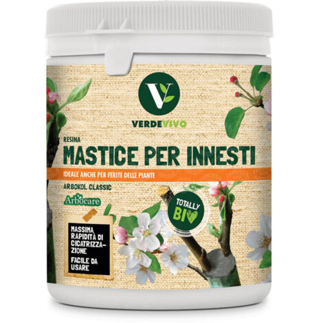 MASTICE PER INNESTI E POTATURA CICATRZZANTE PIANTE ARBOKOL CLASSIC 250/500/1000g, "250gr"