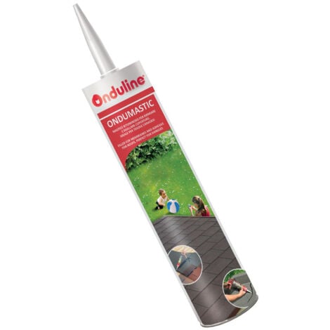 Mastice sigillante bituminoso ONDULINE Ondumastic per tegole canadesi - Tubetto da 300 ml