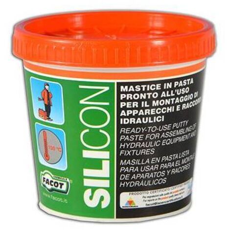 MASTICE SIGILLANTE SILICON 460 g FACOT