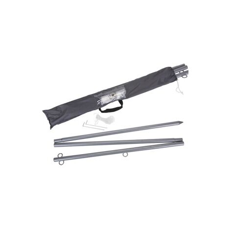 Mastil sombra con accesorios 220 cm