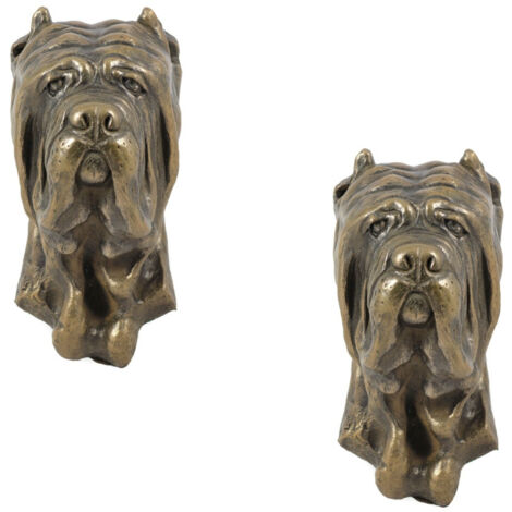 Mastín napolitano, Mastín napolitano, Mastino Napoletano - estatuilla de perro, busto colgante, decoración única para un amante de los perros de Art-Dog