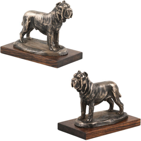 Mastín napolitano, Mastín napolitano, Mastino Napoletano - estatuilla de perro, figura de oficina, trofeo para una exposición de perros de Art-Dog