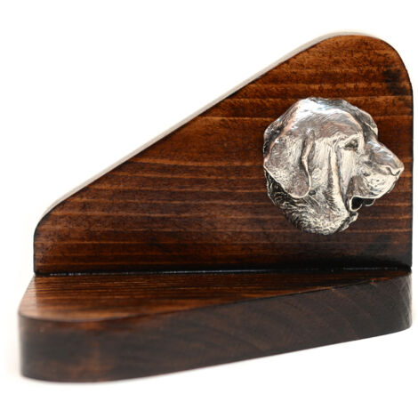 Mastino spagnolo - Candeliere in legno con cane, portacandele, memoriale per cane di Art-Dog