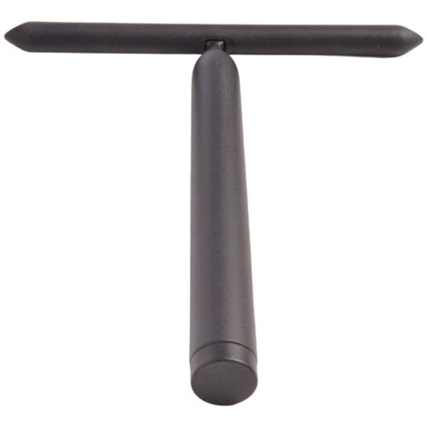 Mastrad F12500 Rullo stendi crêpes in Silicone, Flessibile, Resistente al Calore, Nero