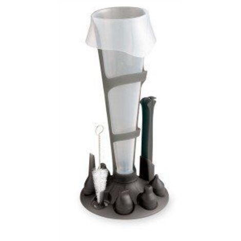 Mastrad Set de poche à douille noir silicone durable