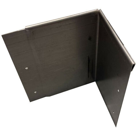 MAT - Bordura ANGOLARE in acciao CORTEN  altezza 10 cm spessore 1 mm