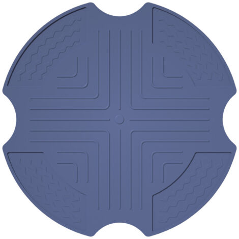 Mat de protection pour fryer - Isolation thermique et anti-chaleur - 11 pièces - Bleu