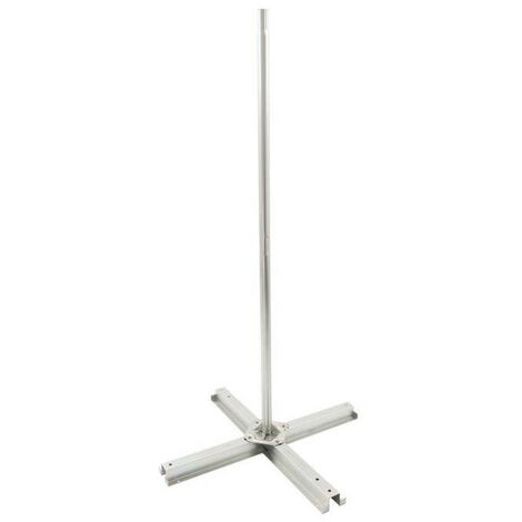 Platine fixation mât antenne satellite sur flèche - CM10034 