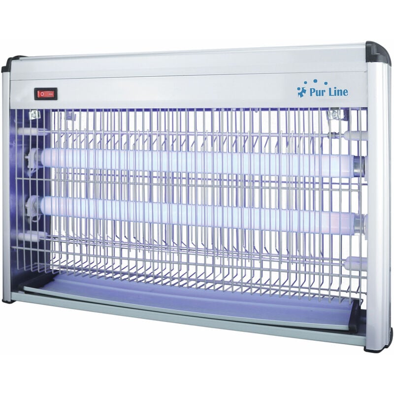 

Mata mosquitos ZZAP 30 para 80 m², todo de aluminio, 2 X 15 vatios con cenicero