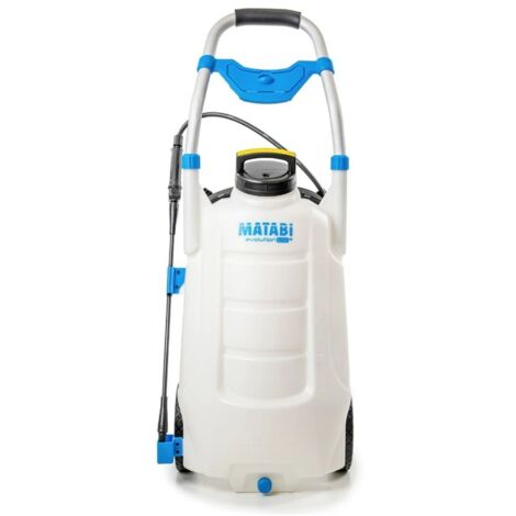 MATABI 84343 Carro pulverizador con ruedas a batería EVOLUTION 30 LTCS con ruedas