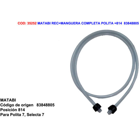 MATABI matabi rec manguera completa polita  814 83848805 , matabi rec manguera completa polita  814 83848805