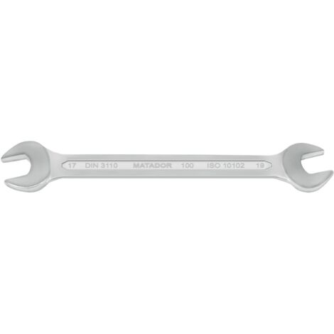 Matador – Chiave inglese doppia, 17 x 19 mm, 0100 1719