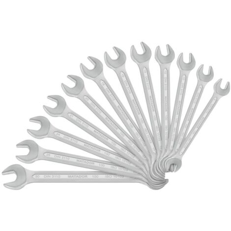 Matador Schraubwerkzeuge 01009120 Kit chiavi a forchetta doppie 12 parti Misura (metrica) 6 - 32 mm