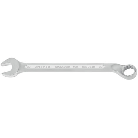 Matador Schraubwerkzeuge 01900300  Ring-Maulschlüssel  Schlüsselweite (Metrisch) 30 mm