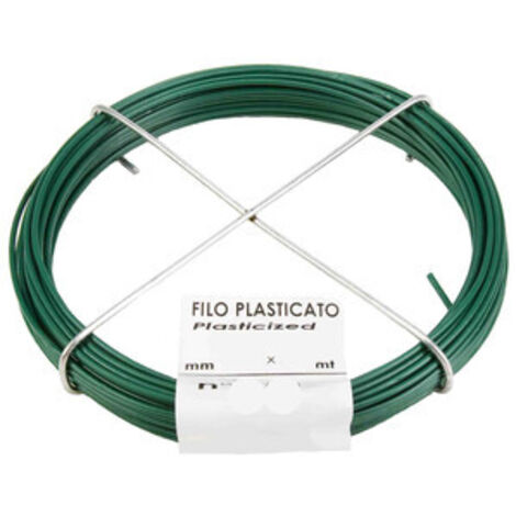 MATASSINA FILO PLASTICATO N. 8 D 1,6 MM 16 M VERDE