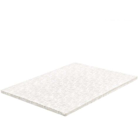 Matela 10x20 cm INRE, Epaisseur15 cm,Ressorts Ensaches, Confort Ferme, CertifieOeko-tex, 7 Zones Differenciees, Bleu