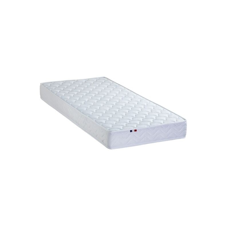 Matelas 100% mousse ferme reversible stratus - made in <strong>france</strong> dimensions 90 x 190 cm