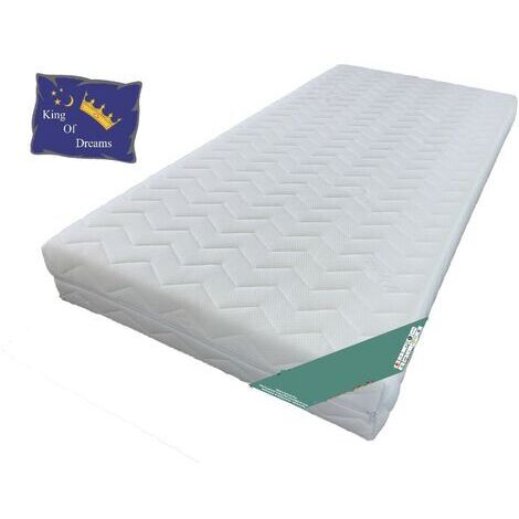 Matelas 120x190 - Soutien Tres Ferme - Dehoussable - Housse Lavable à 30 - Hauteur 19 cm - Confort Optimal - Usage Quotidien - Protège Matelas OFFERT Relax King - MATELAS RELAX