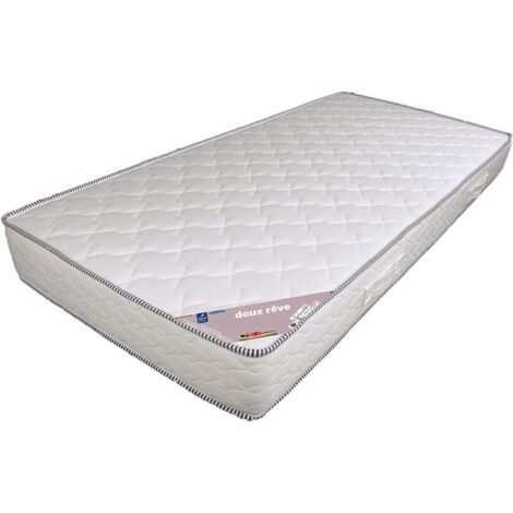 Matelas 120x190 x 18 cm - Très Ferme - Aertech+ 30 Kg/m3 HR Dernière Génération - Très Respirant