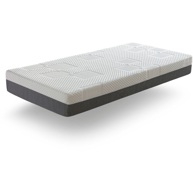 Xaluca - Matelas 90X160 air latex Épaisseur 20 cm déhoussable, noyau en latex 100%