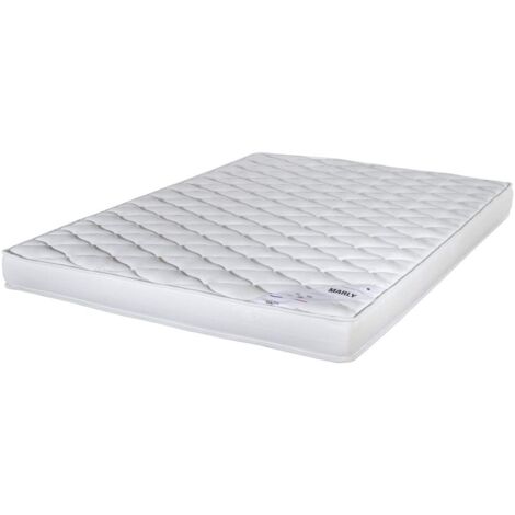 Matelas 140x190 Marly - Mousse - Hauteur 15 cm - 3 zones - Soutien ferme
