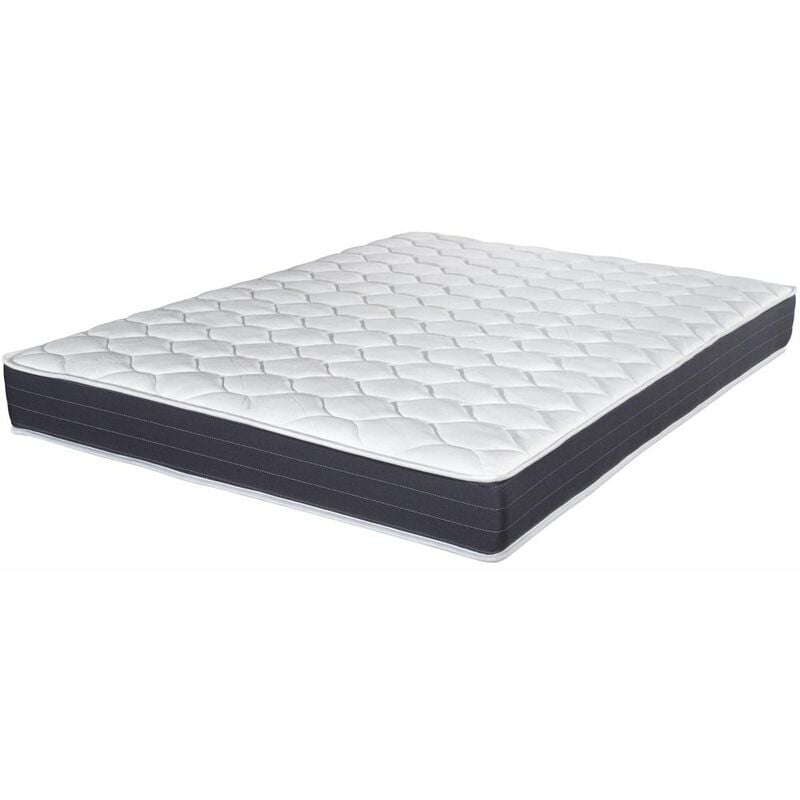 Ebac Literie - Matelas 140x190 Record - Ressorts ensachés - Hauteur 20 cm - Ferme