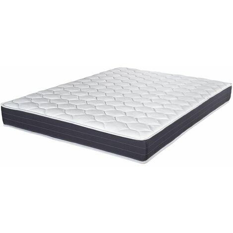 Matelas 140x190 Record - Ressorts ensachés - Hauteur 20 cm - Ferme