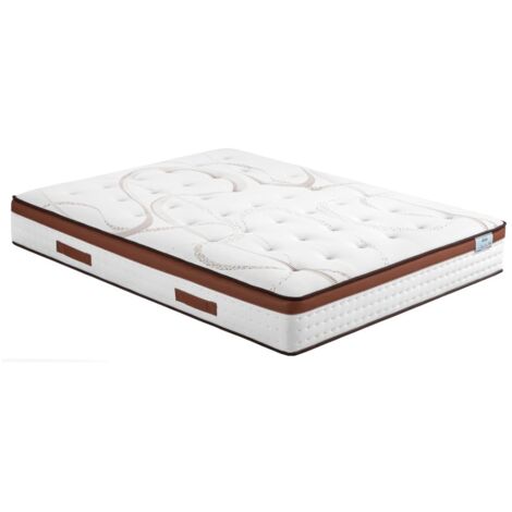 Matelas 140x200 Recif - Ressorts - Hauteur 30 cm - Soutien ferme et progressif
