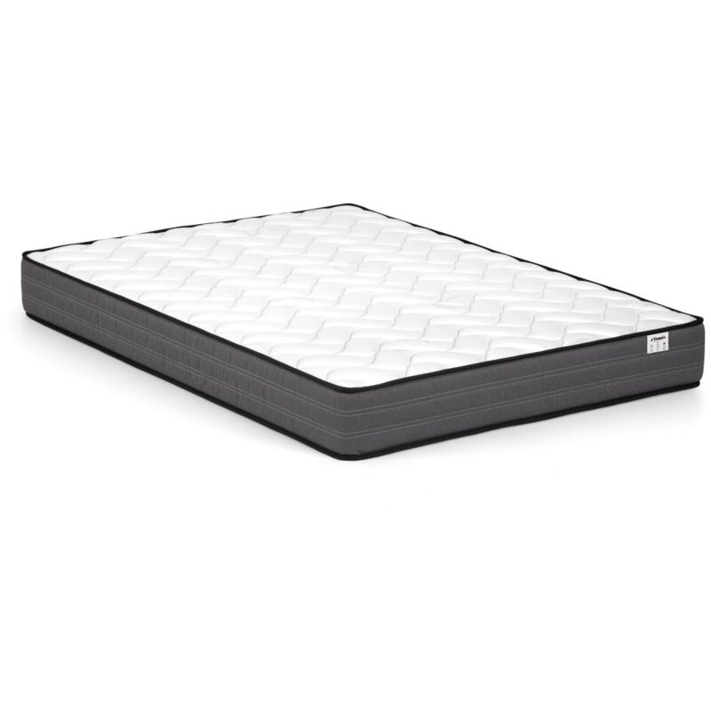 Vente-unique - Matelas 160 x 200 cm ressorts ensachés ép.20cm - ambracie de ysmée