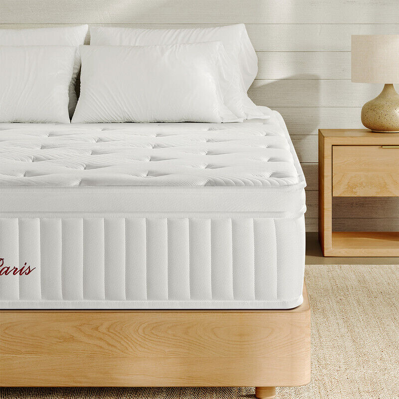 Inre - Matelas 140x190 cm Très Épais de 30 cm