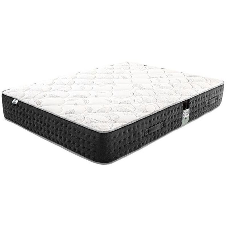 Matelas 160x200 cm S&eacute;r&eacute;nit&eacute;, &agrave; m&eacute;moire de forme ressorts ensach&eacute;s - epaisseur 27 cm