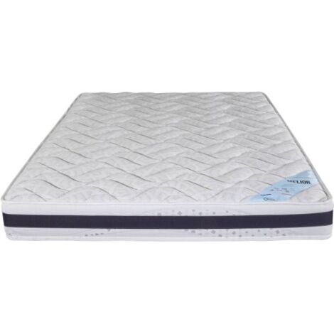 Matelas 160x200 Melior - Mousse - Hauteur 20 cm - 3 zones - Soutien ferme