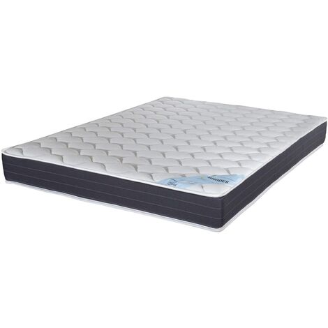 Matelas 160x200 Rhodes - Ressorts ensachés - Hauteur 24 cm - Soutien ferme