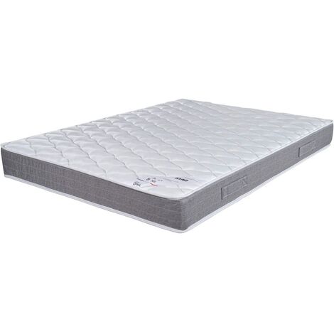 Matelas 160x200 Ryad - Ressorts - Hauteur 21 cm - Soutien très ferme